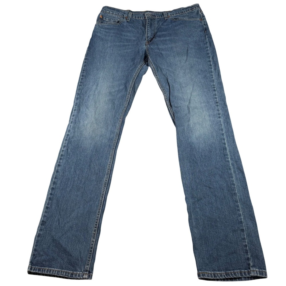 Levis‎ 511 Slim Fit Jeans Mens 36x34 Blue Medium Wash Denim
